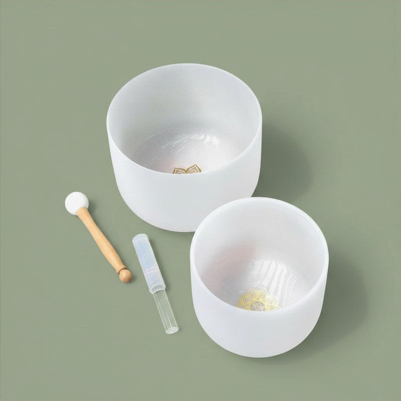 Ritual collection featuring crystal singing bowls and accessories for intentional living and slower moments.