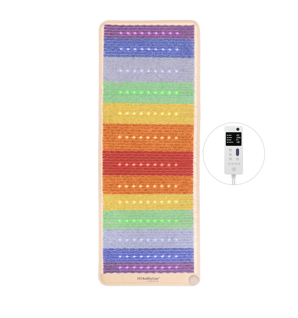 HealthyLine PEMF Far Infrared Heating Mat | Rainbow Chakra Series