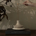 Travertine Incense Holder