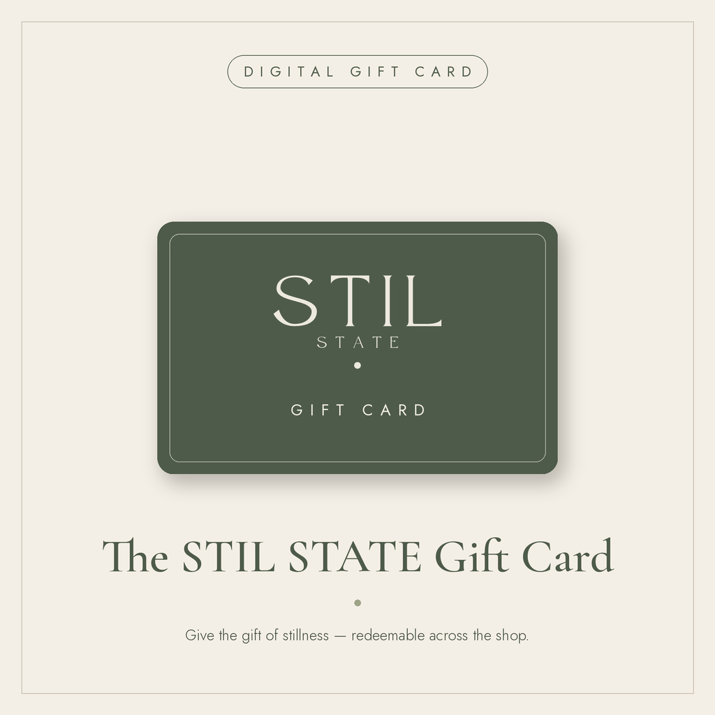 STIL STATE Gift Card design featuring a digital gift card for purchase.