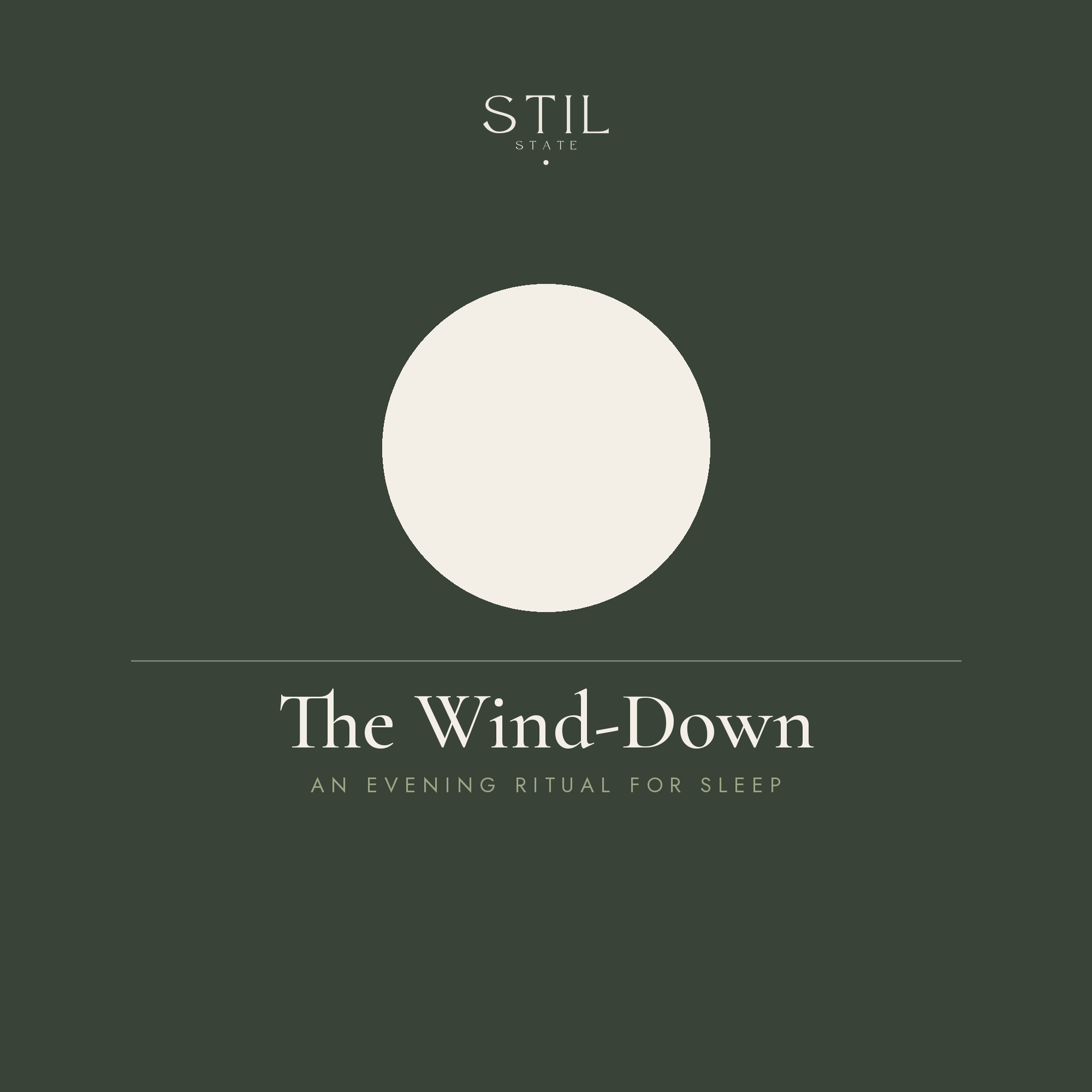 The Wind-Down | An Evening Ritual for Deep Rest